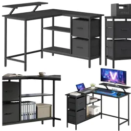 stol-biurowy-narozny-biurko-regulowane-gamingowe-z-szufladami-polkami-loft