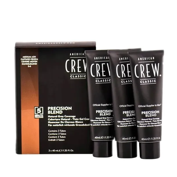 American Crew Blend Medium Ash (5–6) Odsiwiacz Do Włosów Ciemny Blond
