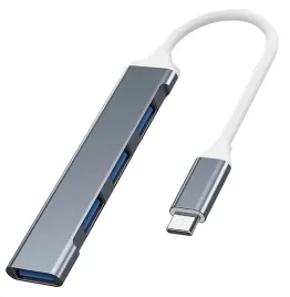 hub-usb-c-vakoss-usb-3-0-srebny