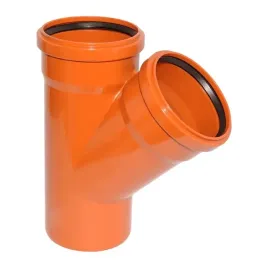 kanalizacja-pcv-pp-110mm-trojnik-45-pomaranczowy-110x110x45-ik3191