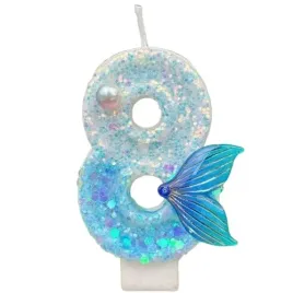 swieczka-urodzinowa-na-tort-swieczki-brokatowa-syrenka-cyfra-8