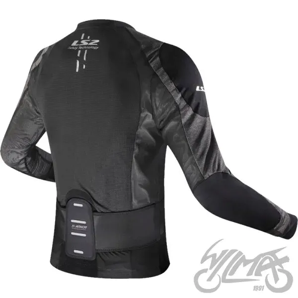 bluza-ls2-x-armor-man-black-silver-3xl-4xl-stan-nowy