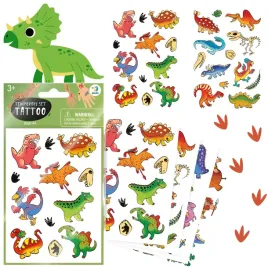 zestaw-tymczasowych-tatuazy-dinozaury-4-arkusze-z-kolorowymi-tatuazami
