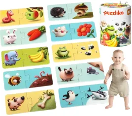 puzzle-zestaw-zwierzatka-jedzenie-ukladanki-wzory