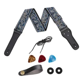 pas-do-gitary-regulowany-pasek-akcesoria-kostki-zaczep-uniwersalny-pasek