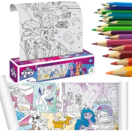 zestaw-do-malowania-kolorowanka-w-rolce-kucyki-konie-my-little-pony