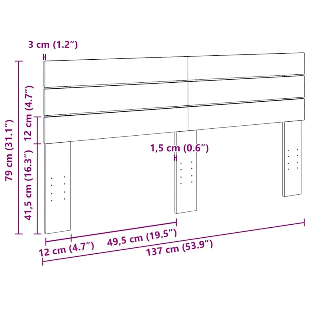 zaglowek-135-cm-drewno-lite-dab-stan-nowy