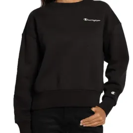 bluza-damska-champion-114742-czarna-regular-fit