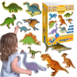 zestaw-magnesow-dinozaury-jasne-kolory-realistyczny-design-trwale