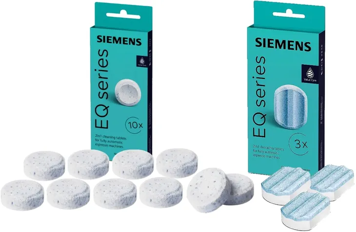 Zestaw SIEMENS do czyszczenia i odkamieniania TZ80001 TZ80002 2w1