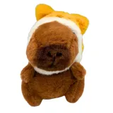 maskotka-pluszowa-kapibara-pluszak-capybara-kaptur-lis-lisek-brelok-12-cm-stan-nowy
