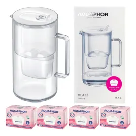 dzbanek-filtrujacy-szklany-aquaphor-glass-25l-4-filtry-maxfor-mg