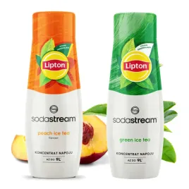 zestaw-sodastream-syrop-herbata-lipton-ice-tea-peach-ice-tea-green