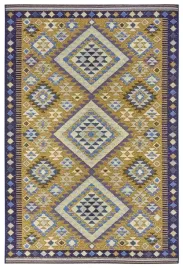 dywan-do-salonu-120x180cm-zolty-plasko-tkany-orientalnyszenilowy
