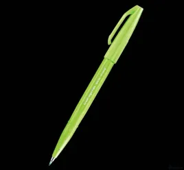 pisak-pedzelkowy-do-kaligrafii-seledynowy-ses15-kx-pentel