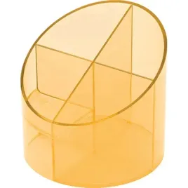 przybornik-na-biurko-transparentny-pomaranczowy-h6390240-corex