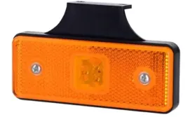 lampa-obrysowa-led-pomaranczowa-z-odblaskiem-na-wieszaku-12-24v