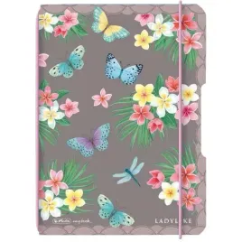 notatnik-w-kratke-a6-60-kartek-pp-my-book-flex-ladylike-butterflies-herlit