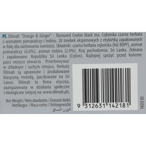 herbata-dilmah-pomaranczandimbir-20t-stan-nowy