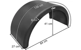 nadkole-blotnik-plastikowy-tylny-270mm-bez-mocowania