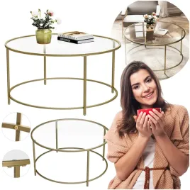 stolik-kawowy-okragly-ze-szklanym-blatem-zloty-szklo-hartowane-salon-taras