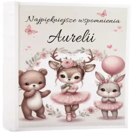 album-dla-dziecka-200-zdjec-zwierzatka-lesne-pociag-laleczki-personalizacja