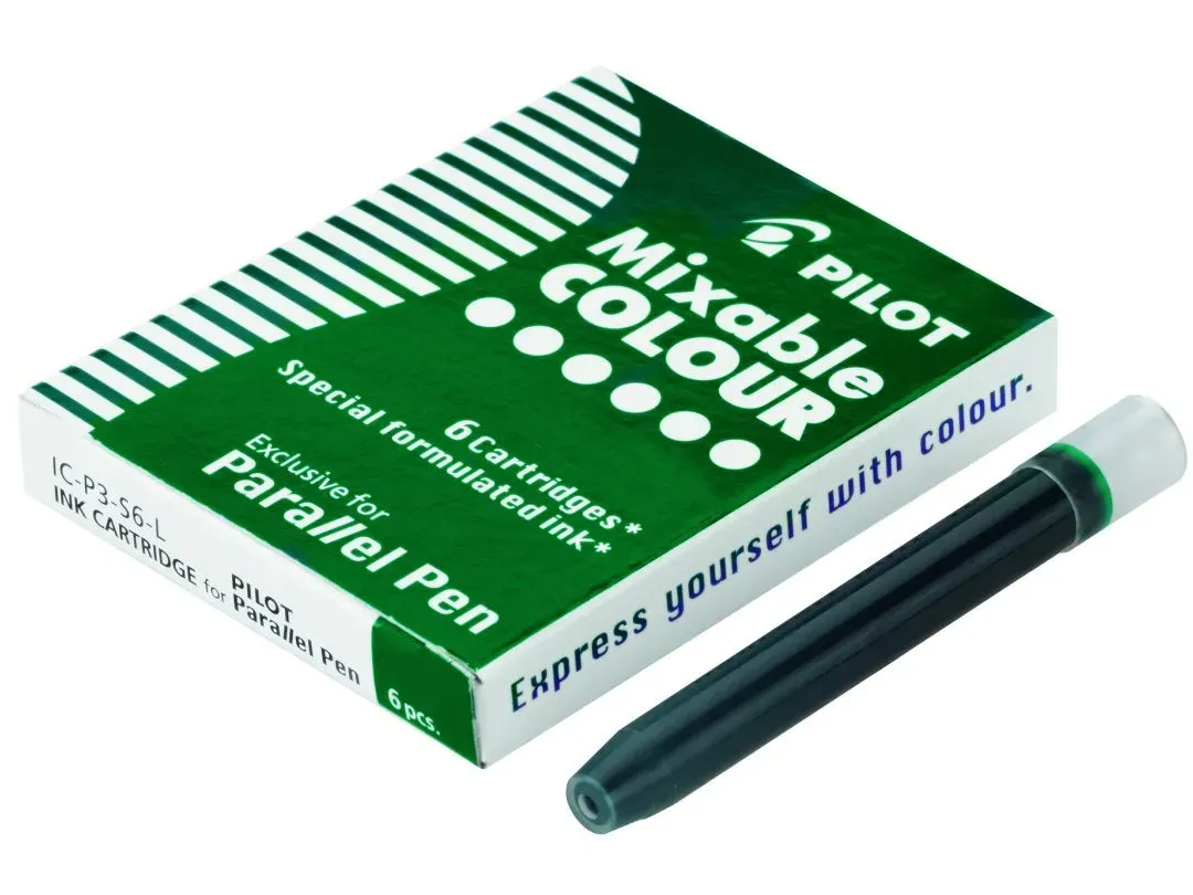 naboje-parallel-zielony-ic-p3-s6-g-pilot-stan-nowy