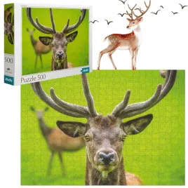 puzzle-jelen-500-elementow-do-ulozenia-kolorowy-obrazek-jelonka-dla-dzieci