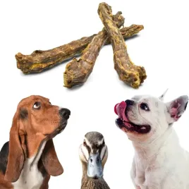 kacza-szyjka-dla-psa-smakolyk-naturalny-przysmak-suszony-gryzak