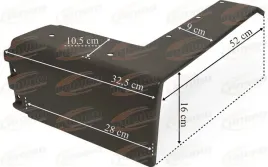 mercedes-atego-blotnik-nadkole-lewe