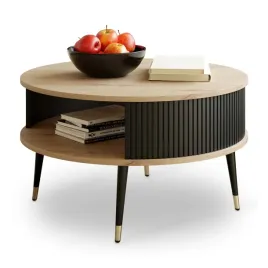 stolik-do-salonu-okragly-lamelowy-dab-artisan-zlote-nogi-nowoczesny-76-cm