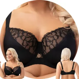 gorsenia-k934-isla-czarny-haft-tiul-biustonosz-miekki-110f-soft