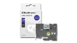 qoltec-tasma-do-brother-tze-231-12mm-x-8m-biala-czarny-nadruk