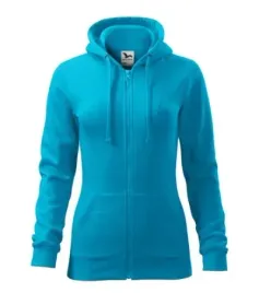 trendy-zipper-bluza-damska-turkusowa-l