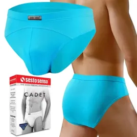 slipy-meskie-sesto-senso-sm03-majtki-klasyczne-z-modalu-turkusowe-xxl