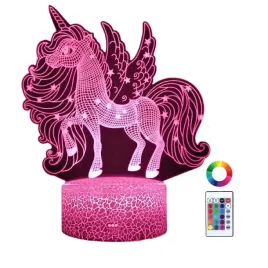 lampka-nocna-biurkowa-dla-dzieci-unicorn-jednorozec-kon-podswietlany-pilot