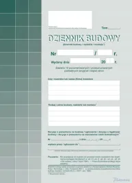 603-s11-dziennik-budowy-a4-20str-10-kompletow-oryginal-kopia-samokopi