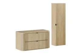 ovalia-dab-cremona-szafka-100-cm-z-blatem-i-slupkiem-ryflowana-mdf