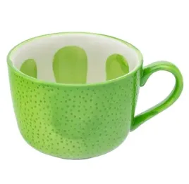 filizanka-ceramiczna-470ml-zielona-w-limonkowy-wzor