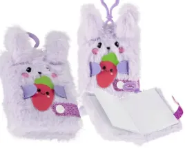 breloczek-pluszowy-krolik-starpak-zawieszka-notes-notatnik