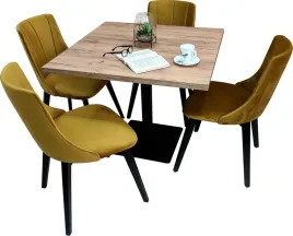 stol-diego-ii-loft-80x80-na-jednej-nodze-4-krzesla-kt-61-dab-ribes
