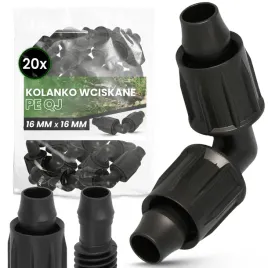 20x-kolanko-wciskane-pe-qj-16x16-mm-zlaczka-linii-rur-kroplujacych