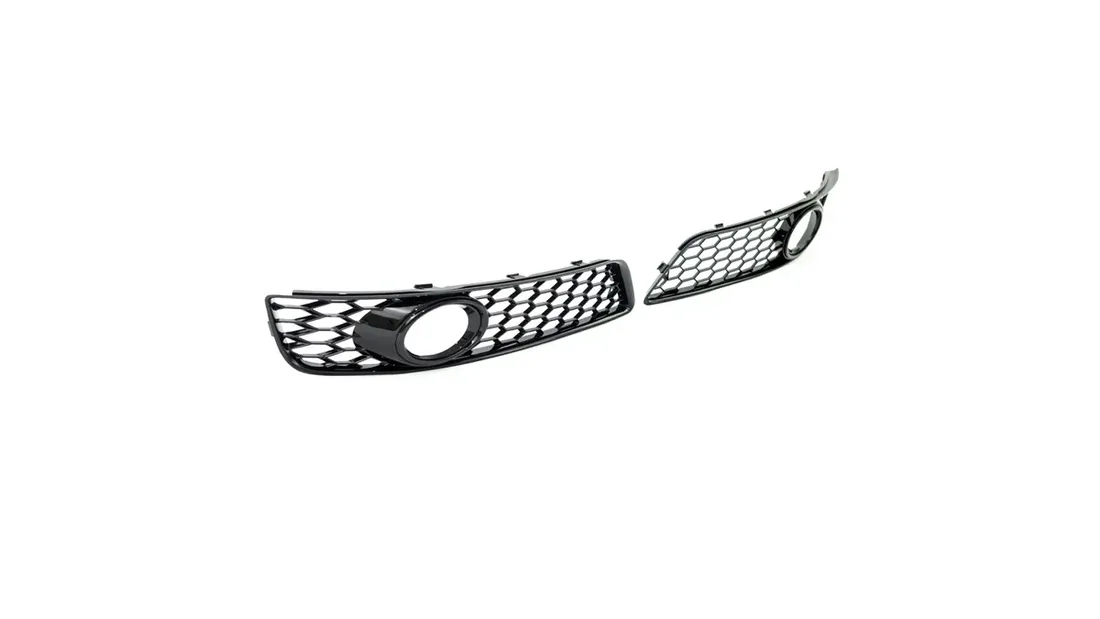 ramka-halogenow-audi-a3-8p-gloss-black