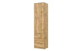 szafa-50-cm-dab-wotan-z-szufladami-do-sypialni-salonu-stern-shkya