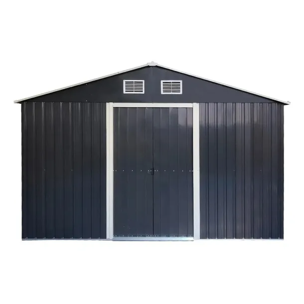 DOMEK NARZĘDZIOWY METALOWY BLASZAK SZOPA NA NARZĘDZIA 340x319x200 DM1005