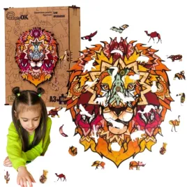 puzzle-drewniane-ukladanka-lew-kot-afrykanski