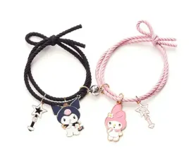 kuromi-melody-bransoletki-magnetyczne-kawaii-bff