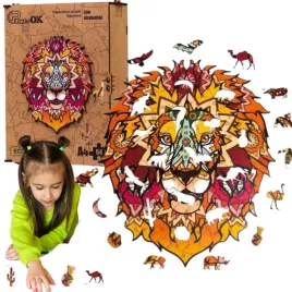 puzzle-drewniane-ukladanka-lew-kot-afrykanski
