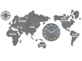 zegar-scienny-w-stylu-nowoczesnym-akrylowy-mapa-swiata-110x55-szara