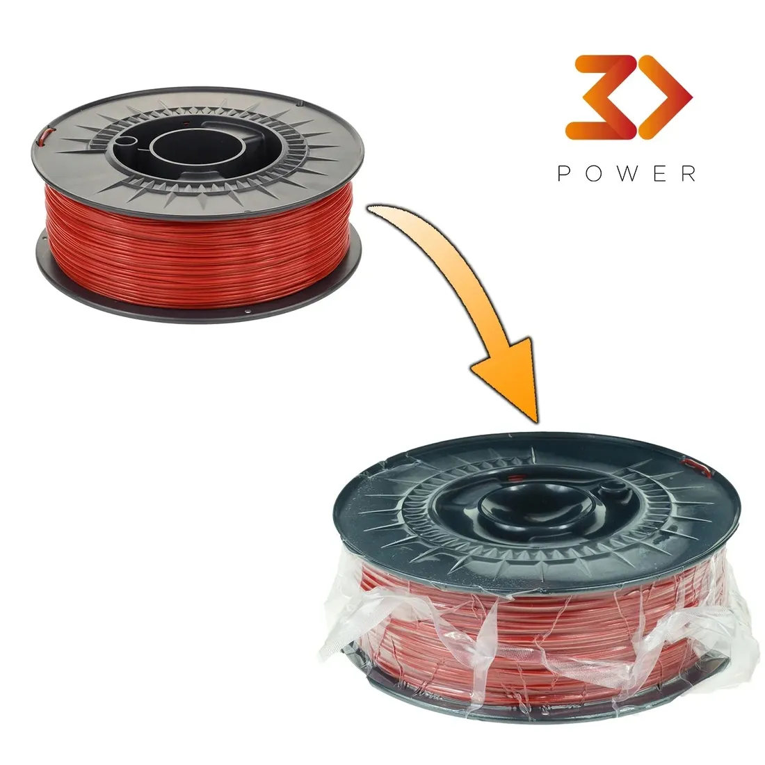 filament-3dpower-basic-pla-1-75mm-red-czerwony-1kg-stan-nowy